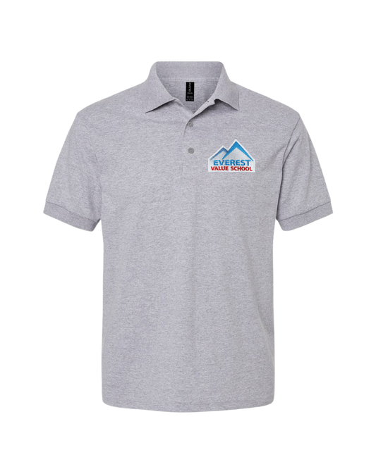 Everest Value Uniform Light Grey Adult Polo